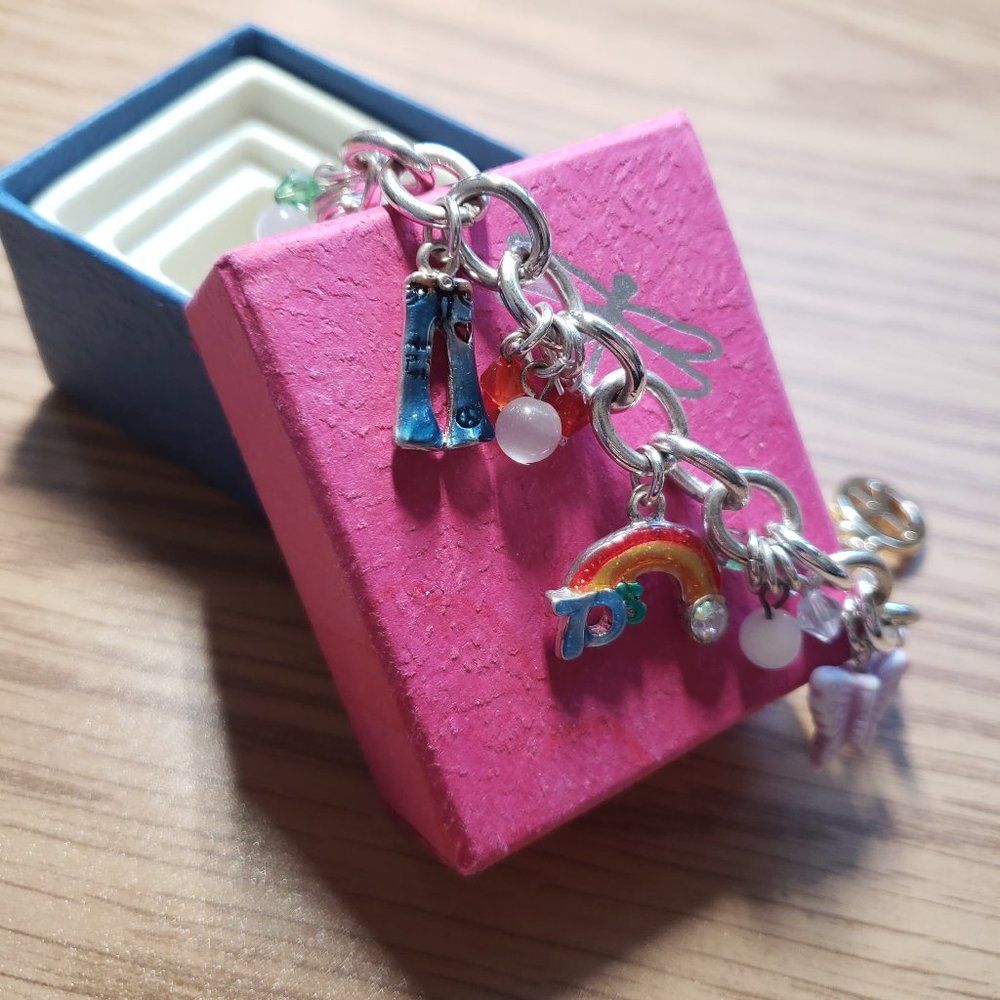 Kid's Hippie 70's Charm Bracelet